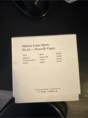 Maison Louis Marie No.13 Nouvelle Vague Perfume Oil - White